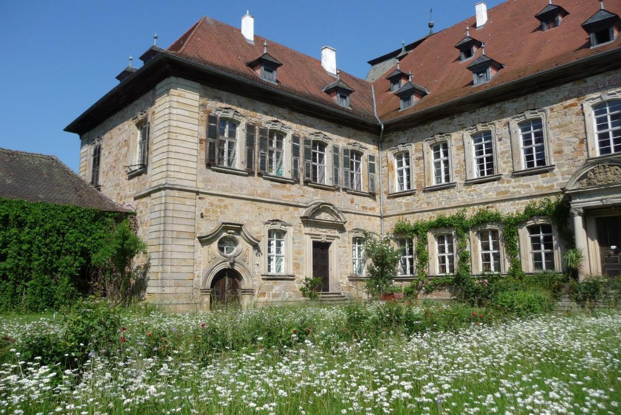 Ferienzimmer Im Schloss Burgpreppach Eksteriør billede