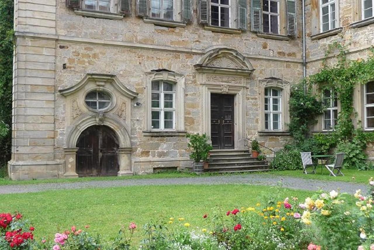 Ferienzimmer Im Schloss Burgpreppach Eksteriør billede